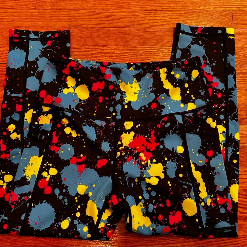 CVG Paint Splatter 2.0 Capri Length Leggings